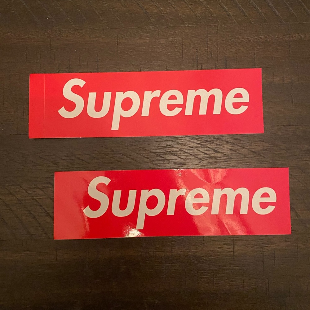 Supreme stickers